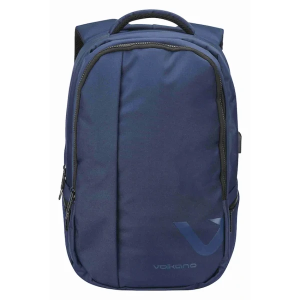 Volkano Midtown 15.6”Laptop Backpack Navy - Image 2