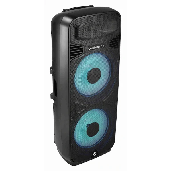 Volkano Olympian Series Dual 15" Party Speaker - Black - Image 2