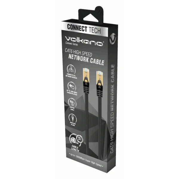 Volkano Connect Series CAT6 Network Cable 1m - Image 2