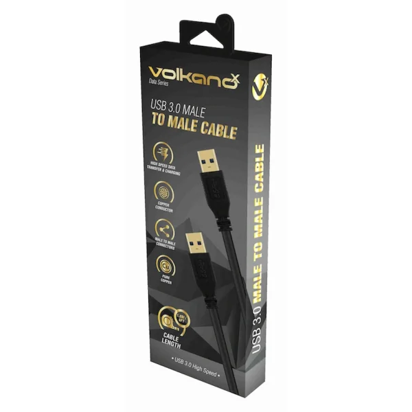 VolkanoX Data Series USB 3.0 A to A Cable 1.8m - Image 2