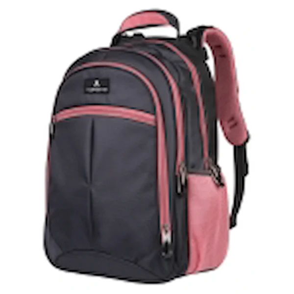 Volkano Orthopaedic Backpack 36l - Dark Grey/Pink - Image 2