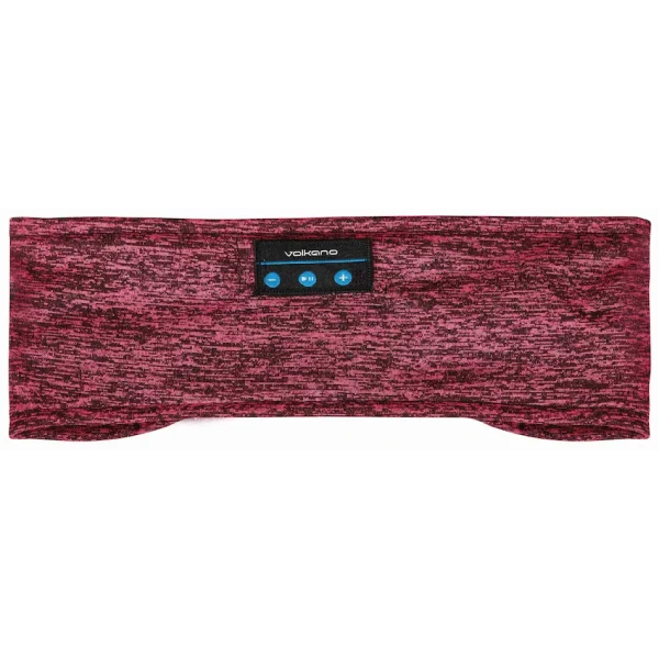 Volkano Lucid Series Bluetooth Headband Headphones - Red