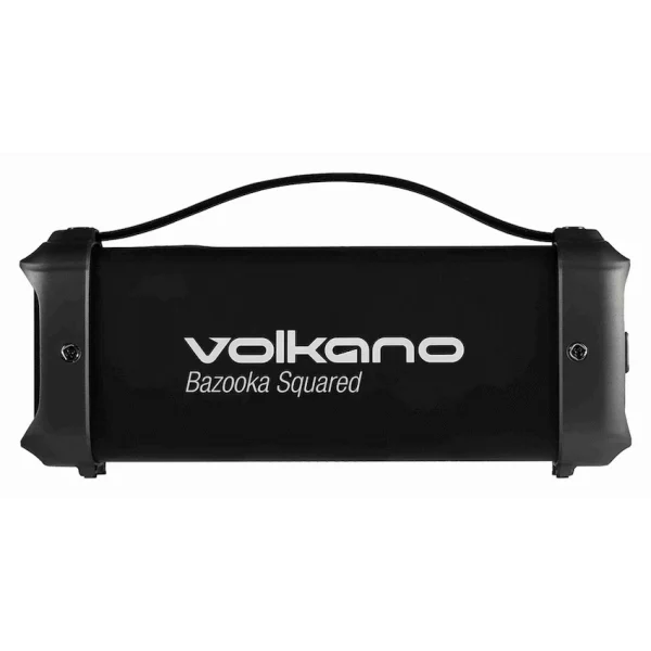 Volkano Bazooka Squared Series Bluetooth Speaker - Square Shape - Black