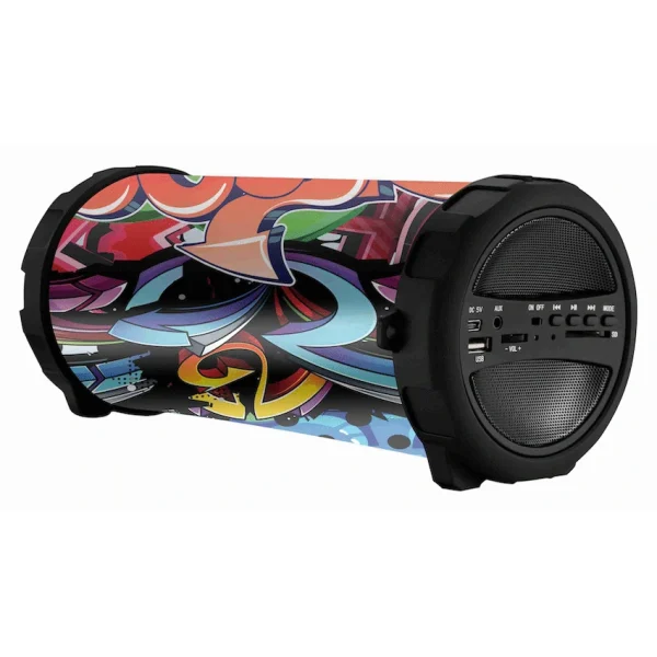 Volkano Bazooka Rap Series Bluetooth Speaker - Colour Mixed - Image 2