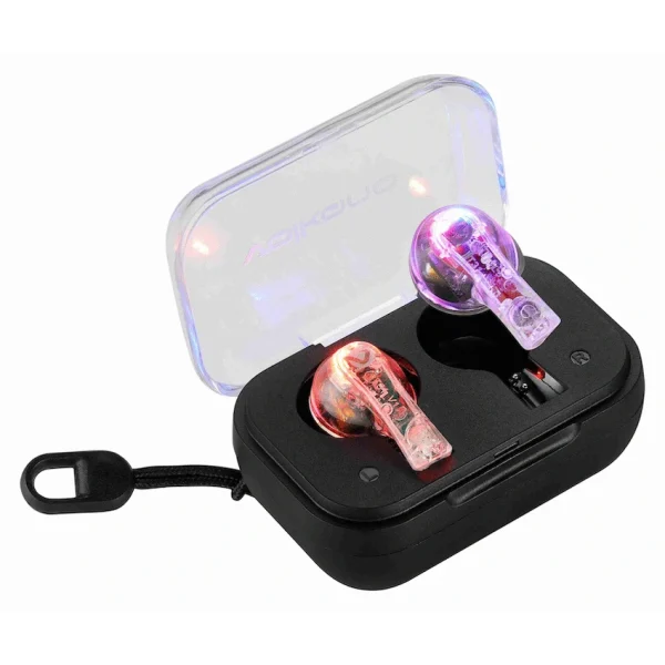 Volkano Equinox Series True Wireless Earphones - Clear