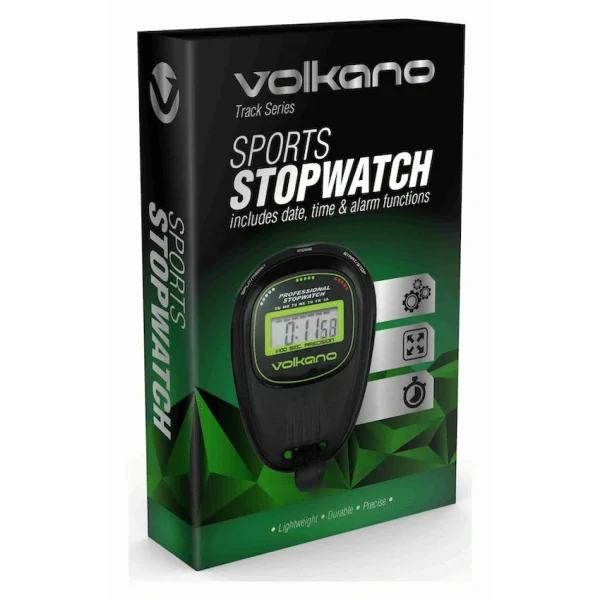 Volkano Track Series Stopwatch - Black - Image 2