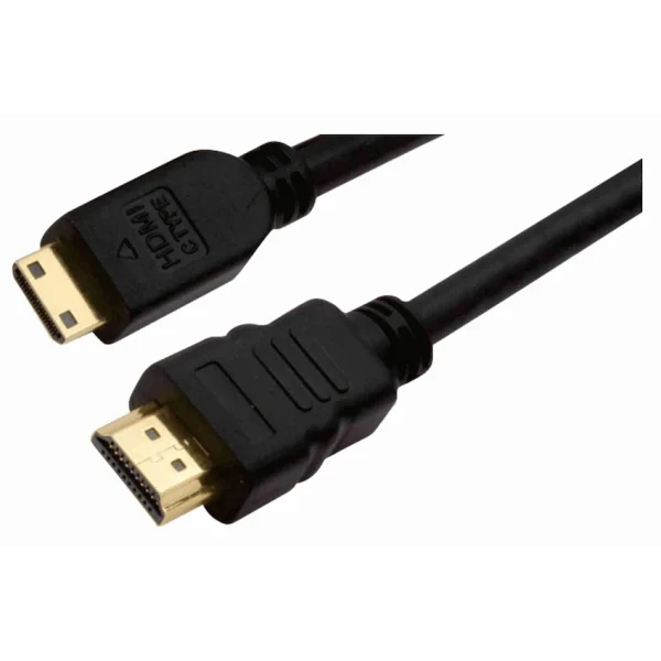 Volkano Transfer series Mini HDMI to HDMI cable 1.2meter - black - Image 2