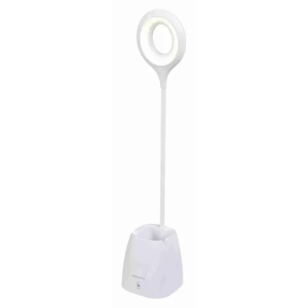 Volkano Radiant Series LED Table Lamp - White - Image 2