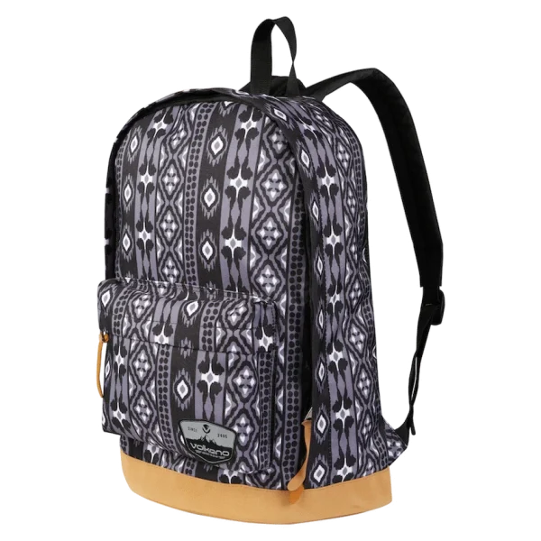 Volkano Suede Series Backpack - Ethnic - Dark Grey - Image 3
