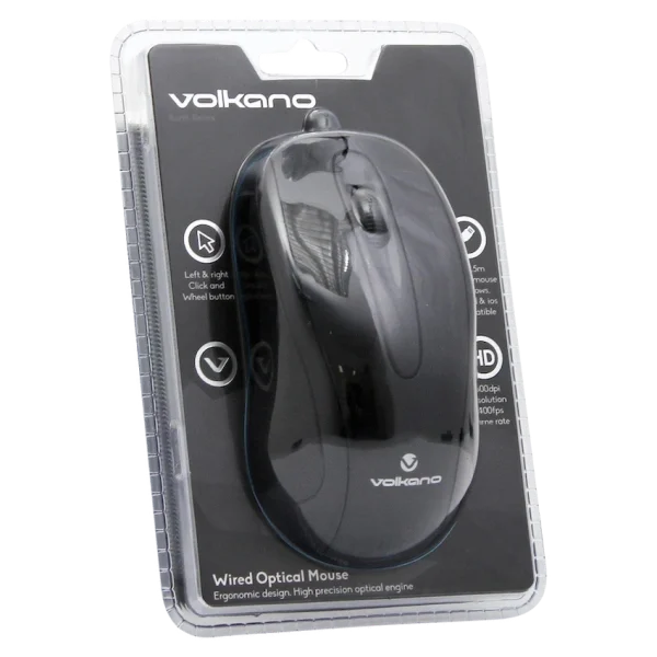 Volkano Earth Series Wired Mouse - Image 2