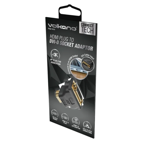 Volkano Image Series HDMI Plug to DVI-D Socket - Image 3
