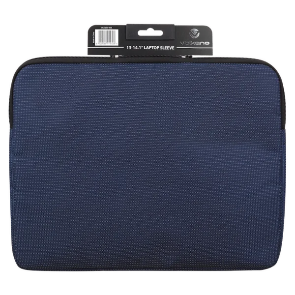 Volkano Latitude Laptop Sleeve 13" to 14.1" - Navy/Lime - Image 2