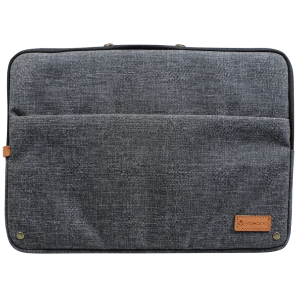 Volkano Premier Series 13.3" Laptop Sleeve - Dark Grey
