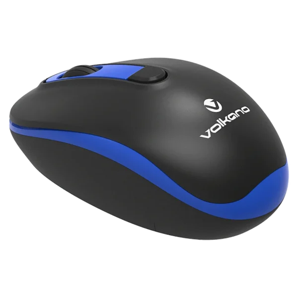Volkano Jade Series Wireless mouse - Black with Blue - Image 2