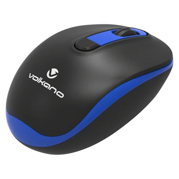 Volkano Jade Series Wireless mouse - Black with Blue - Image 3