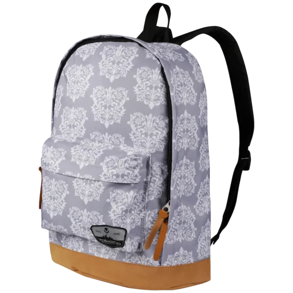 Volkano Suede Series Backpack - Baroque (Light Grey)