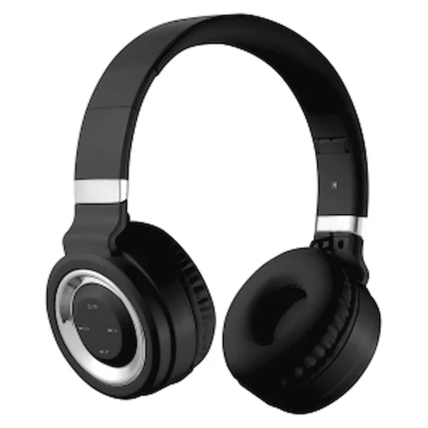 Volkano Lunar Series Bluetooth Headphones - Black/Silver - Image 2