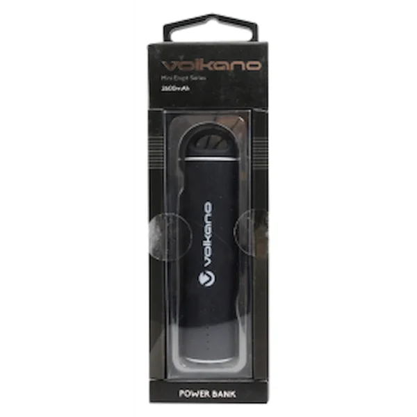 Volkano Mini Erupt Powerbank 2600 mAh BLACK