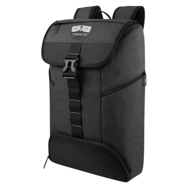 Volkano Madrid Laptop Satchel - Charcoal