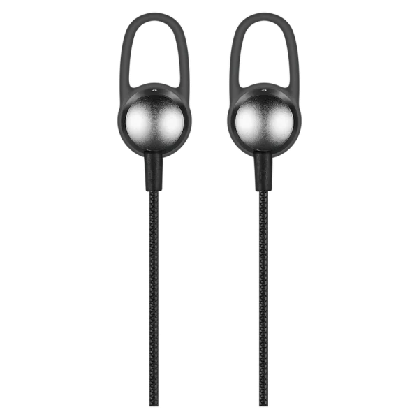 Volkano Titanium Series AUX Earphone - Black - Image 2