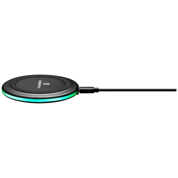Volkano Release Series Wireless Fast Phone Charge Pad - Black