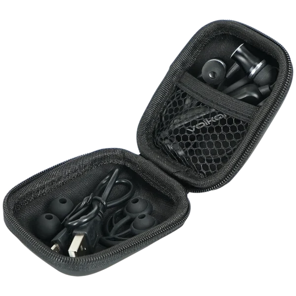 Volkano Pod Series Earphone Case - Black