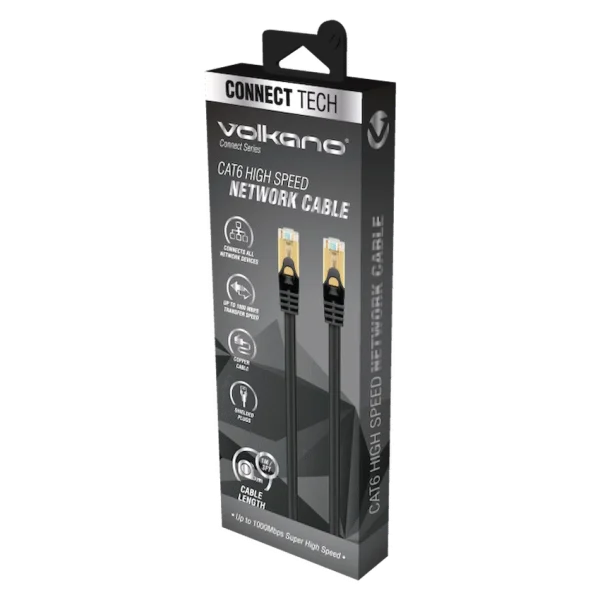 Volkano Connect Series CAT6 Network Cable 1m - Image 3