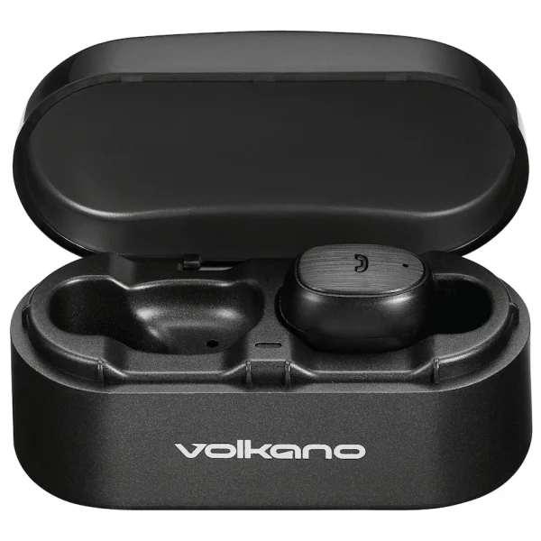 Volkano Virgo Series True Wireless Earphones - Black