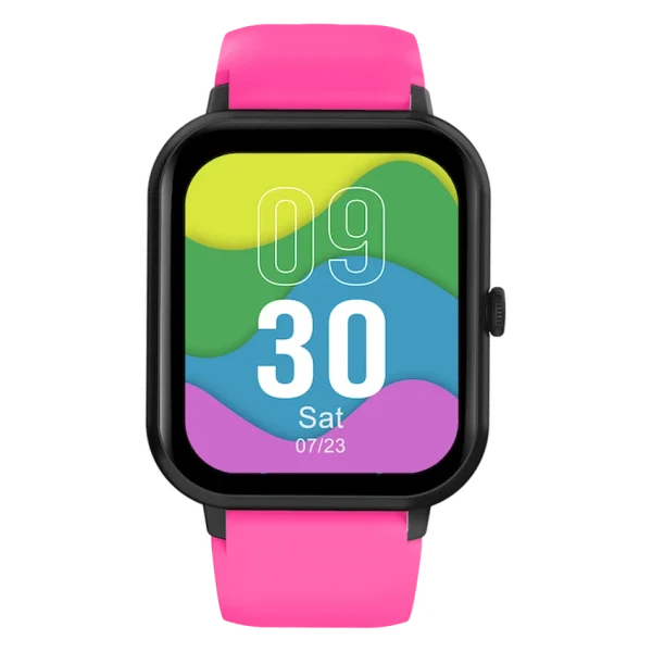 Volkano Chroma Series Smartwatch with Pink Strap - Image 3