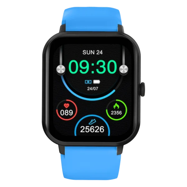 Volkano Chroma Series Smartwatch with Blue Strap - Image 2