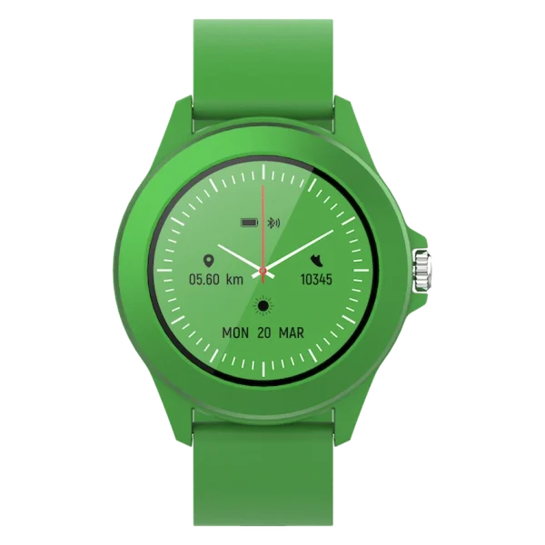 Volkano Splash Series Round Smartwatch - Green - Image 3