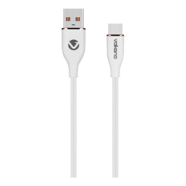 Volkano Flexi Series USB to Type-C 1.5m 30w - White - Image 2