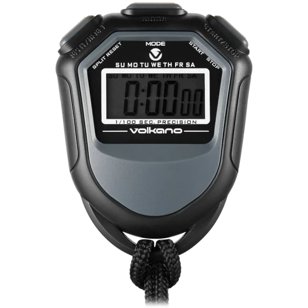 Volkano Track Series Stopwatch - Black