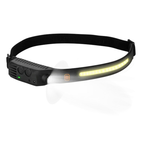 Rugged by Volkano 500lm COB Headlamp with Wave Sensor - Image 3