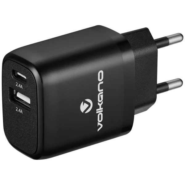 Volkano On-The-Go Dual Wall Charger