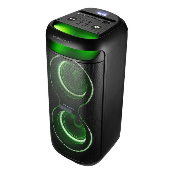 VolkanoX VXP200 Dual 6.5" Party Speaker  - Black - Image 3