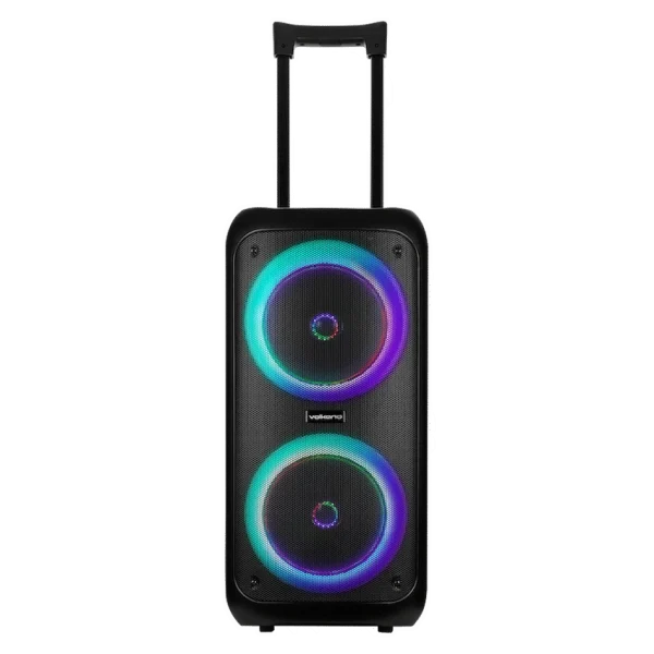 Volkano Summit Series Dual 8" Trolley Party Speaker - Black - Image 2