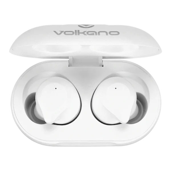 Volkano Scorpio Series True Wireless Earphones - White - Image 3