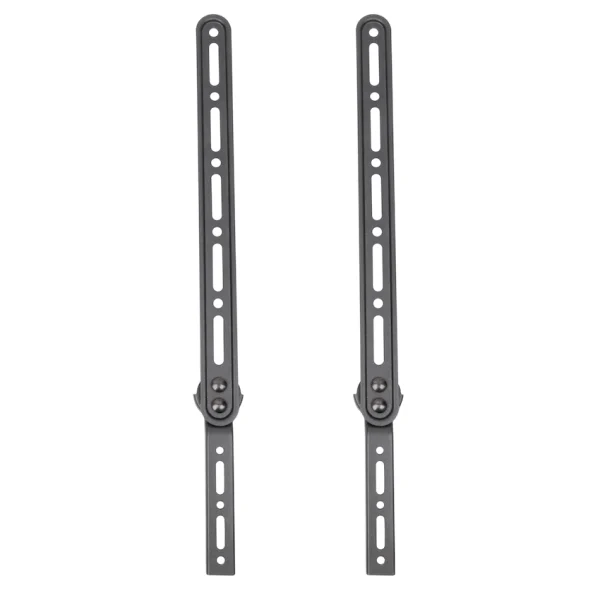 Volkano Steel Series Soundbar and Speaker TV Bracket - Black - Image 2