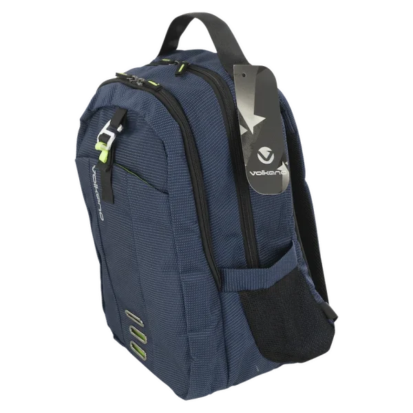 Volkano Latitude Laptop Backpack - Navy/Lime - Image 2