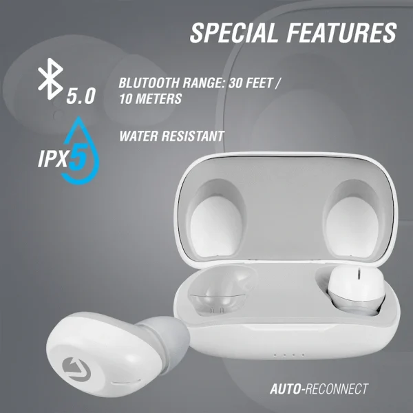 Volkano Pico 2.0 Series True Wireless Bluetooth Earphone WT - Image 2