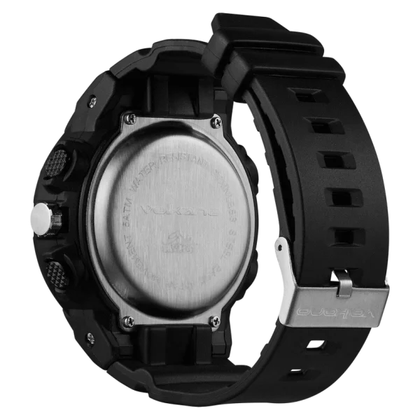 Volkano Session Series Sports Watch - Black with Rose Gold - Image 2