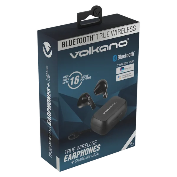 Volkano Equinox Series True Wireless Earphones - Black - Image 2