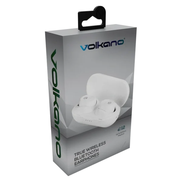 Volkano Skadi Series TWS Earphone - White - Image 3