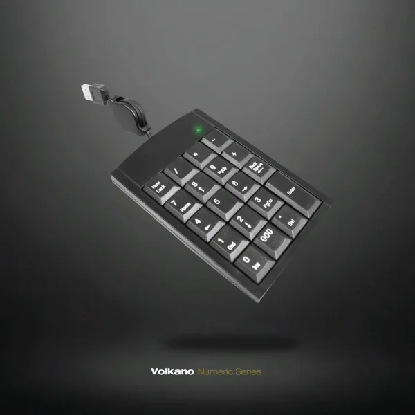 Volkano Numeric Series USB Numeric Keypad - Black - Image 3