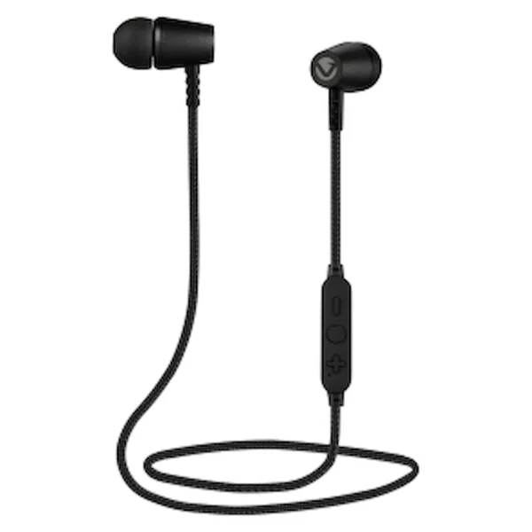 Volkano Aeon Series Bluetooth Earphones with Case - Black