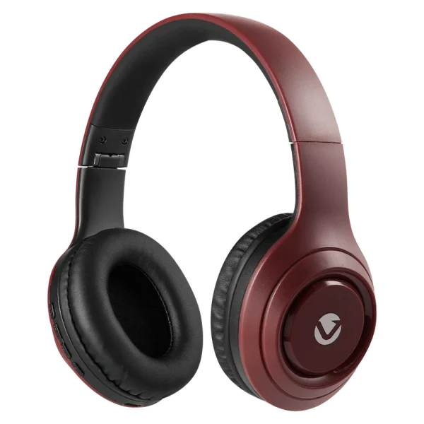 Volkano Firefly Series Bluetooth Headphones - Maroon - Image 2