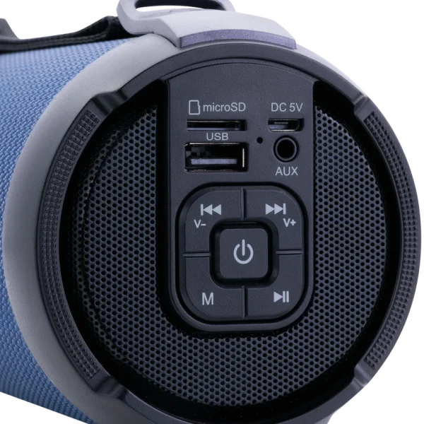 Volkano Mini Mamba Series Bluetooth Speaker - Blue - Image 2