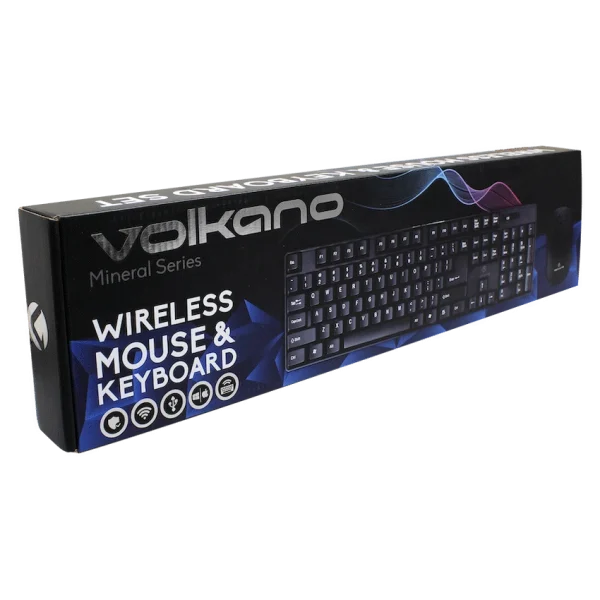 Volkano Mineral Wireless Series Mouse and Keyboard combo - Image 2