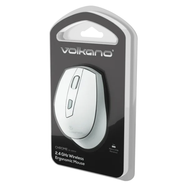Volkano Chrome Series Wireless Mouse - Gray - Image 3
